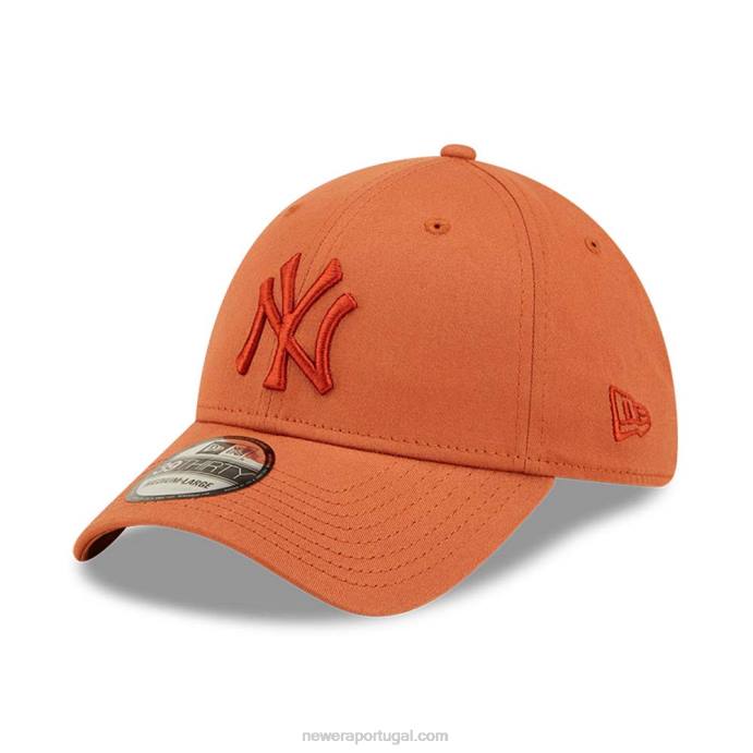 FFTN2183 New Era Boné New York Yankees League Essential Peach 39thirty Stretch Fit