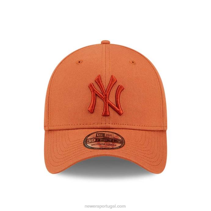 FFTN2183 New Era Boné New York Yankees League Essential Peach 39thirty Stretch Fit
