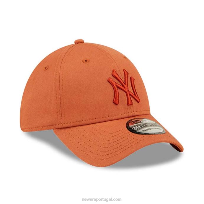 FFTN2183 New Era Boné New York Yankees League Essential Peach 39thirty Stretch Fit