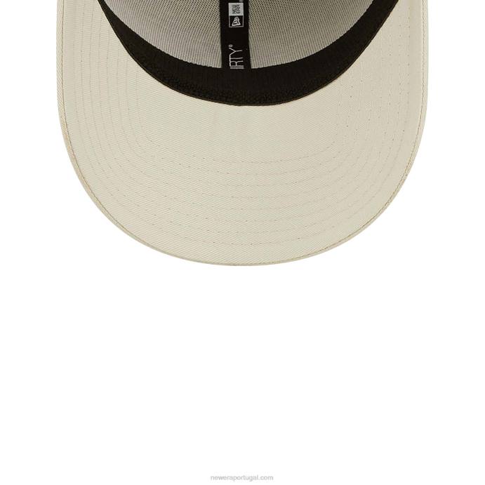 FFTN2186 New Era Boné New York Yankees League Essential Stone 39thirty Stretch Fit