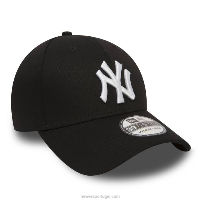 FFTN2188 New Era New York Yankees clássico boné preto 39thirty