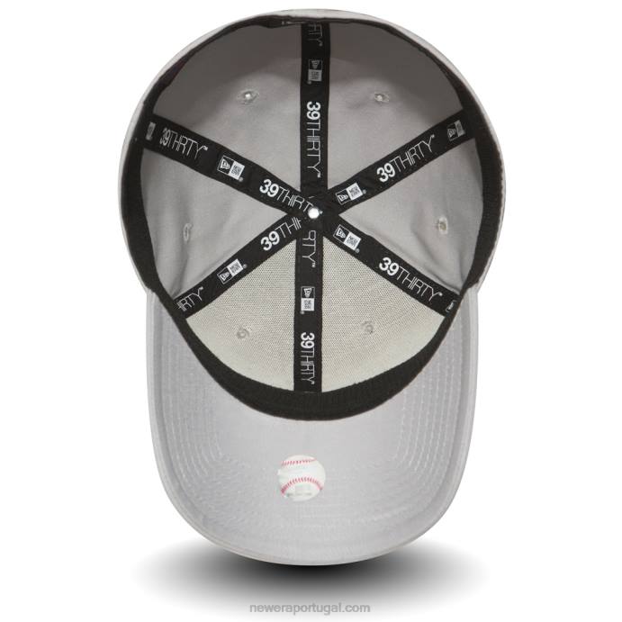 FFTN2194 New Era boné new york yankees essencial cinza 39thirty