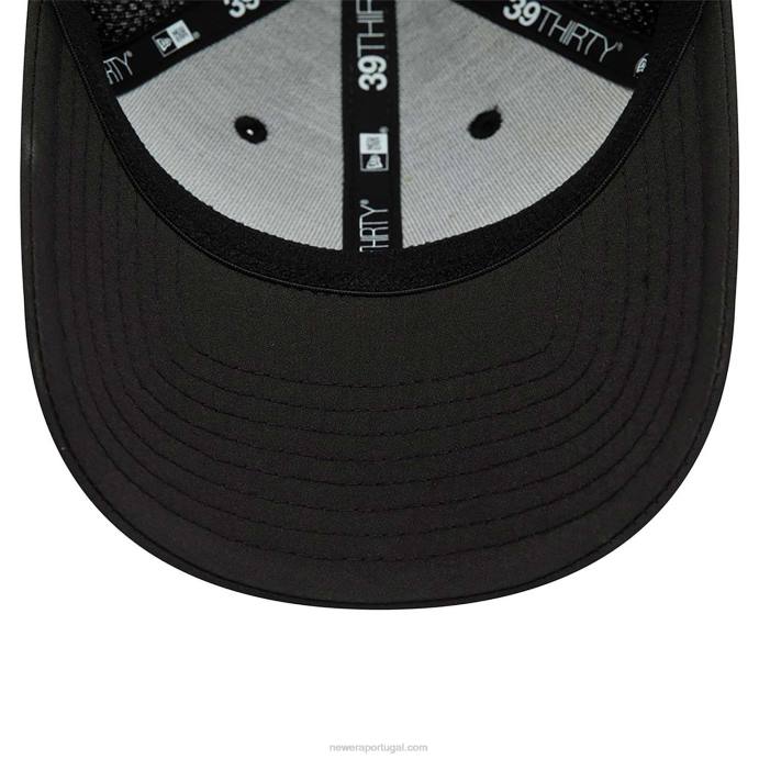 FFTN2195 New Era boné manchester united fc spacer preto 39thirty stretch fit