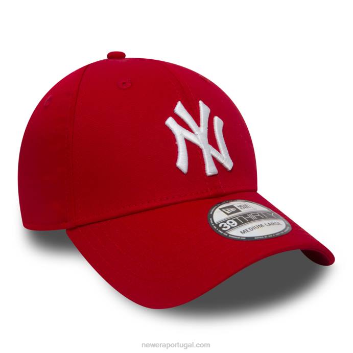 FFTN2197 New Era boné New York Yankees Essential Red 39thirty
