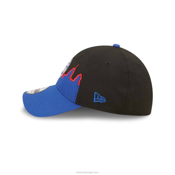 FFTN2204 New Era boné philadelphia 76ers nba 2022 tip off black 39thirty stretch fit