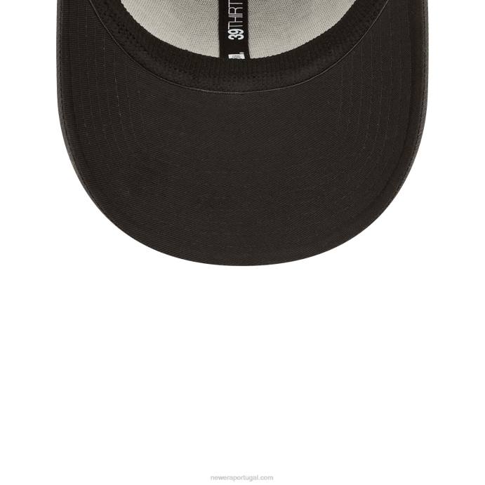 FFTN2206 New Era boné brooklyn nets nba tip off 2022 preto 39thirty stretch fit