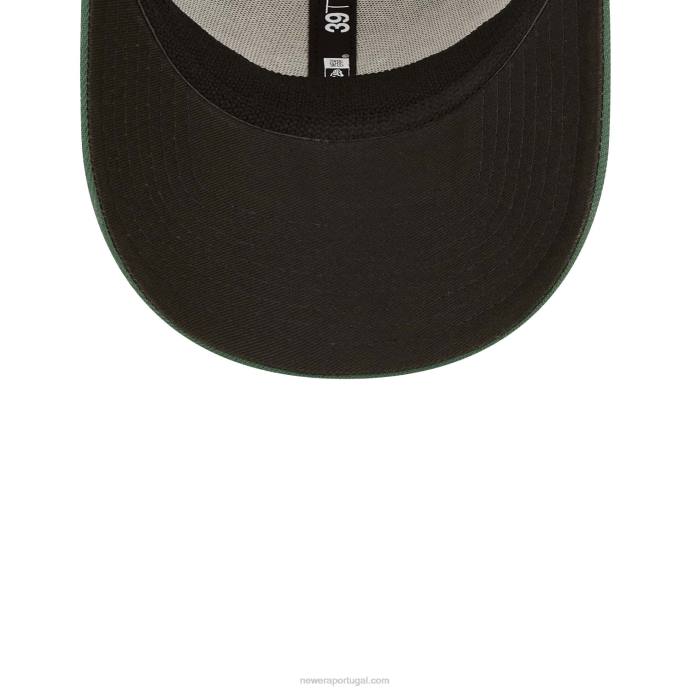 FFTN2210 New Era boné milwaukee bucks nba tip off 2022 preto 39thirty stretch fit