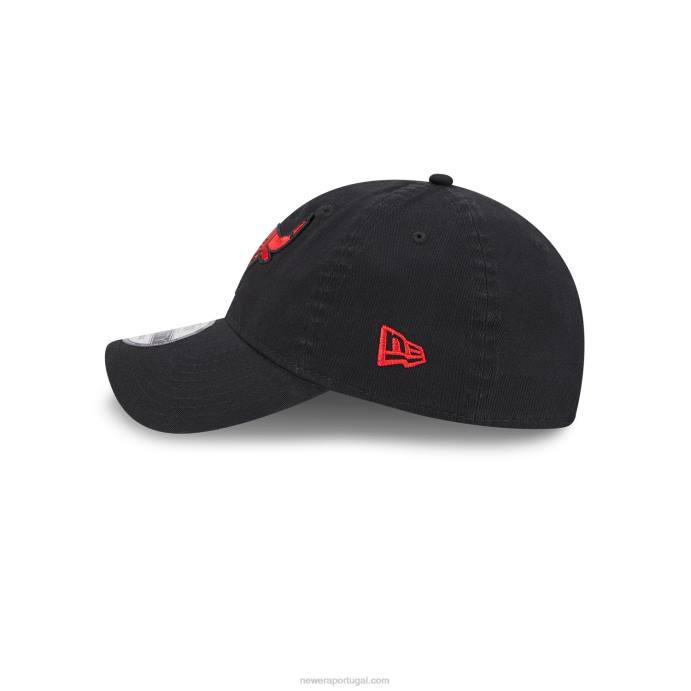 FFTN2215 New Era chicago bulls nba all star game black 9twenty boné ajustável