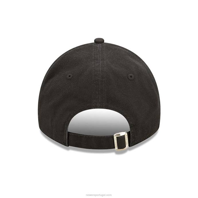FFTN2217 New Era boné ajustável baltimore orioles team patch preto 9twenty
