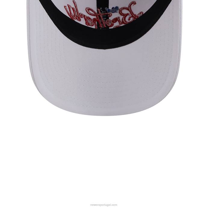 FFTN2219 New Era philadelphia 76ers authentics city edition branco 9twenty boné ajustável