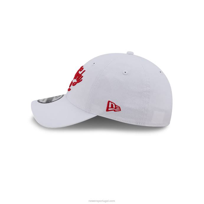 FFTN2219 New Era philadelphia 76ers authentics city edition branco 9twenty boné ajustável