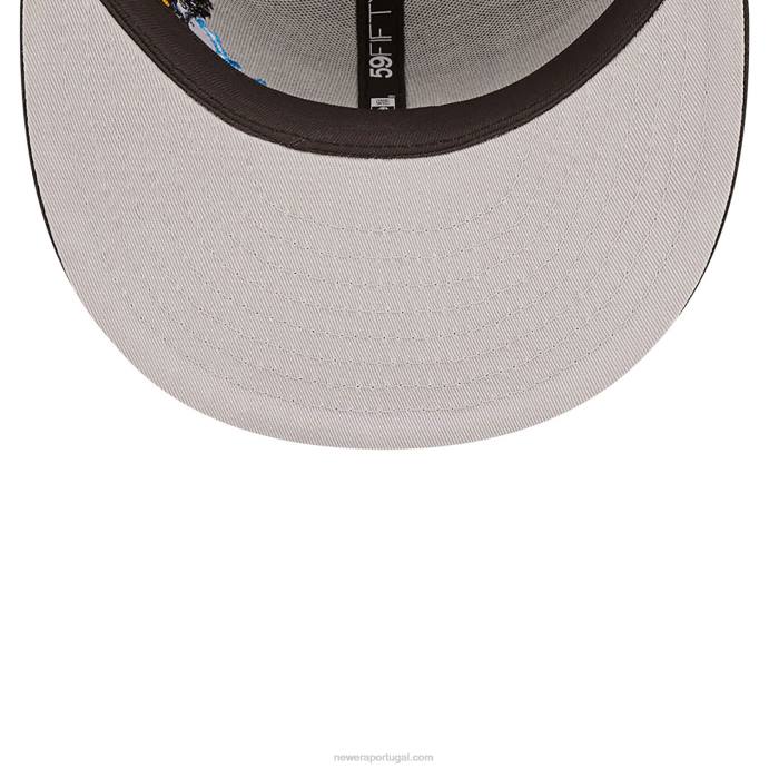 FFTN221 New Era boné justo florida marlins state park preto 59fifty