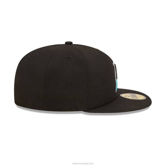 FFTN221 New Era boné justo florida marlins state park preto 59fifty