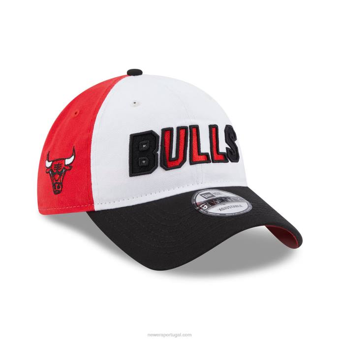 FFTN2227 New Era chicago bulls nba back half black 9twenty boné ajustável