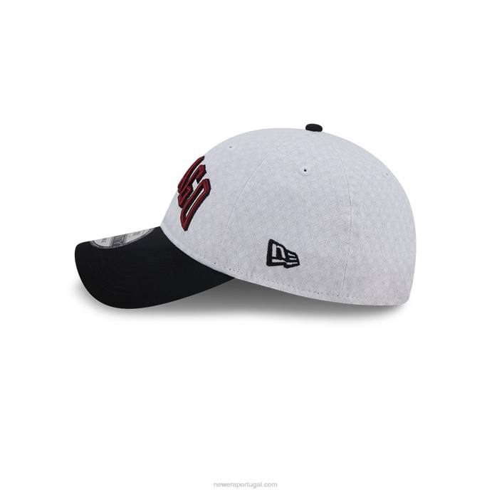 FFTN2228 New Era chicago bulls authentics city edition branco 9twenty boné ajustável