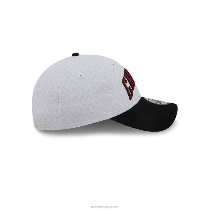FFTN2228 New Era chicago bulls authentics city edition branco 9twenty boné ajustável