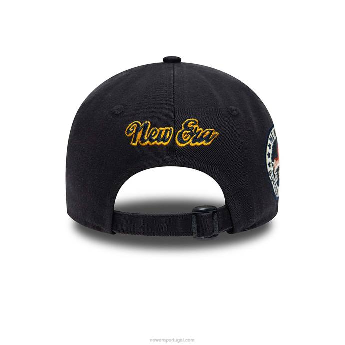 FFTN2232 New Era boné ajustável Heritage all over patch azul 9twenty