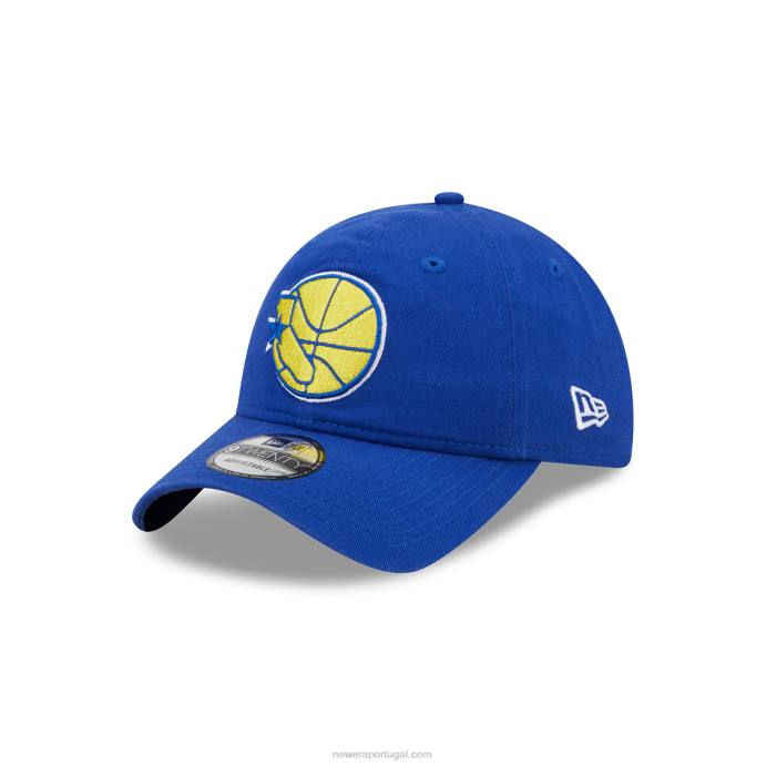 FFTN2236 New Era boné ajustável golden state warriors nba classic blue 9twenty
