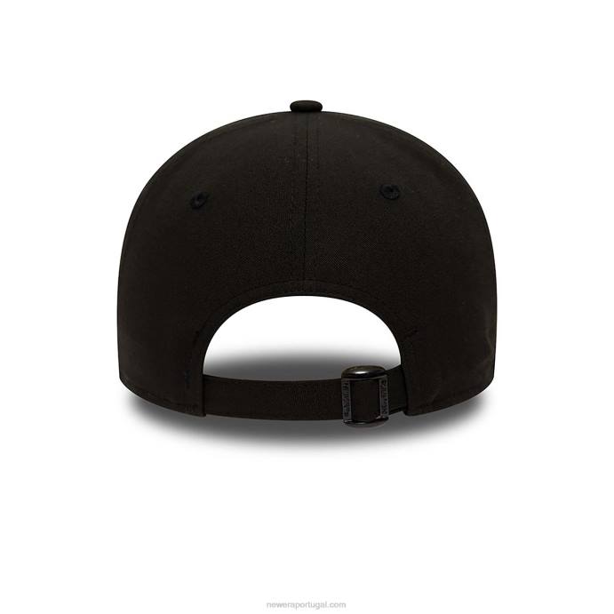 FFTN2238 New Era boné ajustável Heritage script repreve preto 9twenty