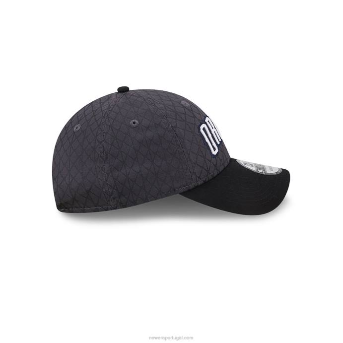 FFTN2240 New Era boné orlando magic authentics city edition cinza escuro 9twenty ajustável