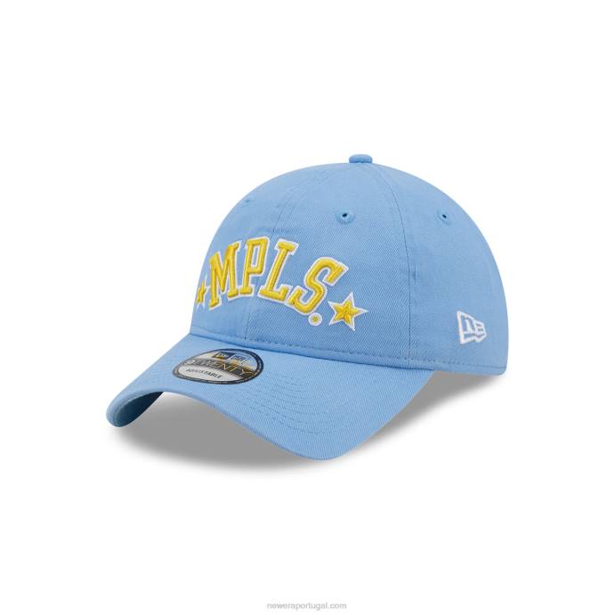 FFTN2242 New Era boné ajustável la lakers nba clássico azul 9twenty