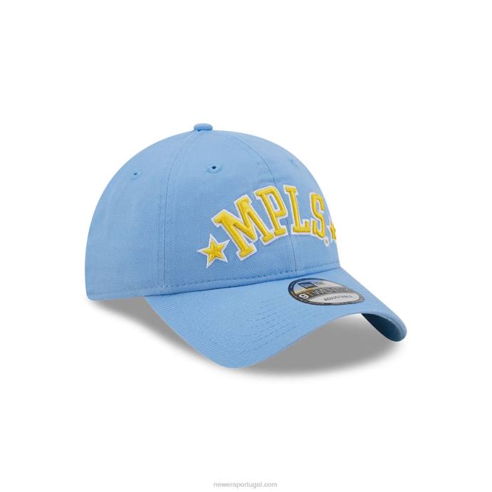 FFTN2242 New Era boné ajustável la lakers nba clássico azul 9twenty
