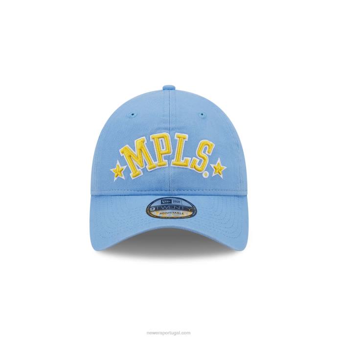 FFTN2242 New Era boné ajustável la lakers nba clássico azul 9twenty
