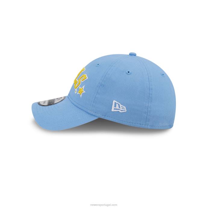 FFTN2242 New Era boné ajustável la lakers nba clássico azul 9twenty
