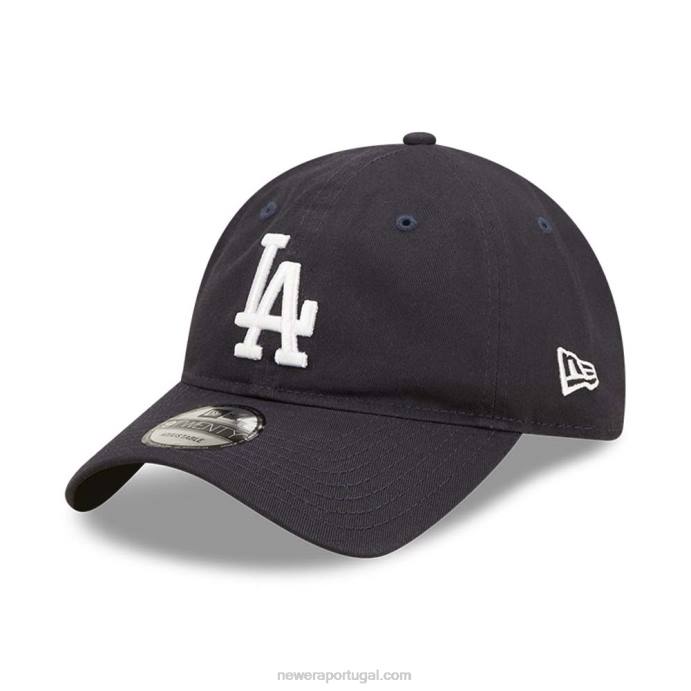 FFTN2244 New Era boné ajustável La Dodgers League Essential Navy 9Twenty