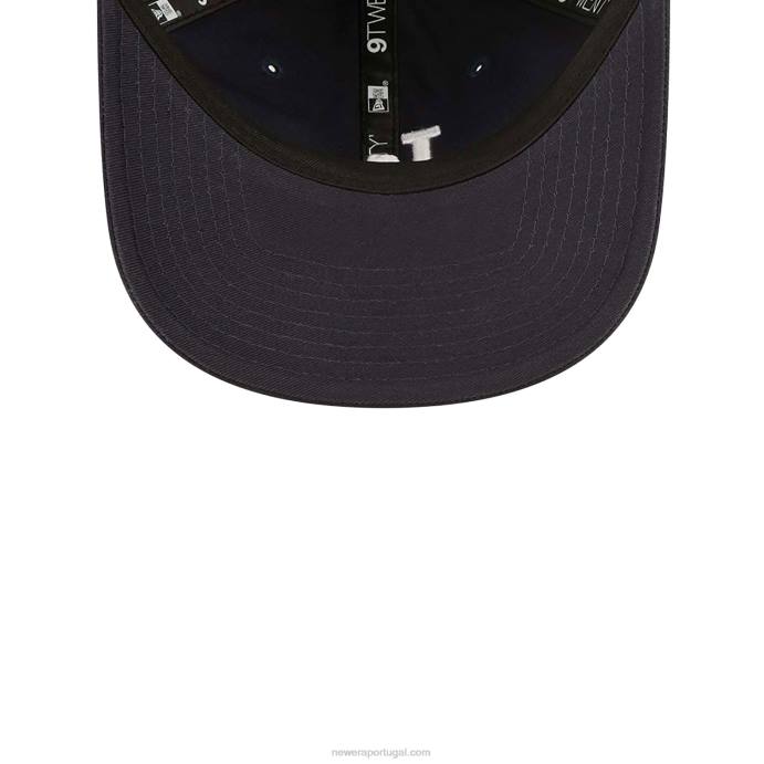 FFTN2244 New Era boné ajustável La Dodgers League Essential Navy 9Twenty