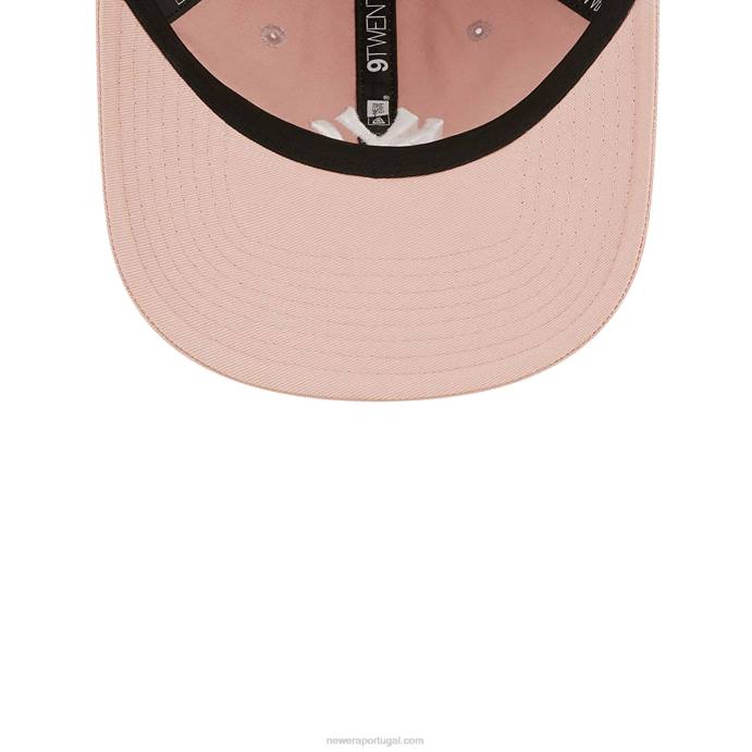 FFTN2256 New Era boné ajustável new york yankees league essencial rosa 9twenty