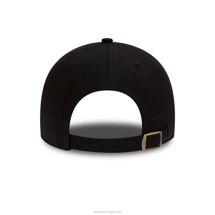 FFTN2259 New Era boné ajustável new york yankees league essencial preto 9twenty