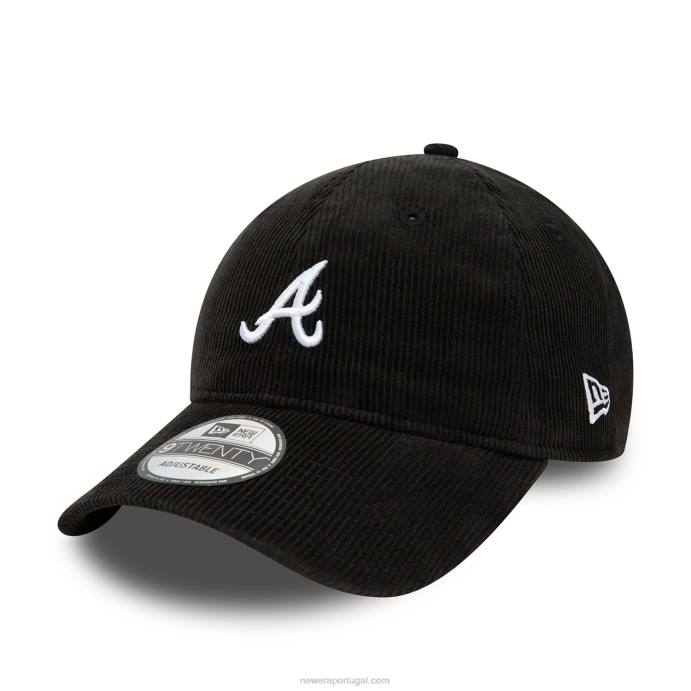 FFTN2260 New Era Boné ajustável Atlanta Braves Mini Logo 9Twenty
