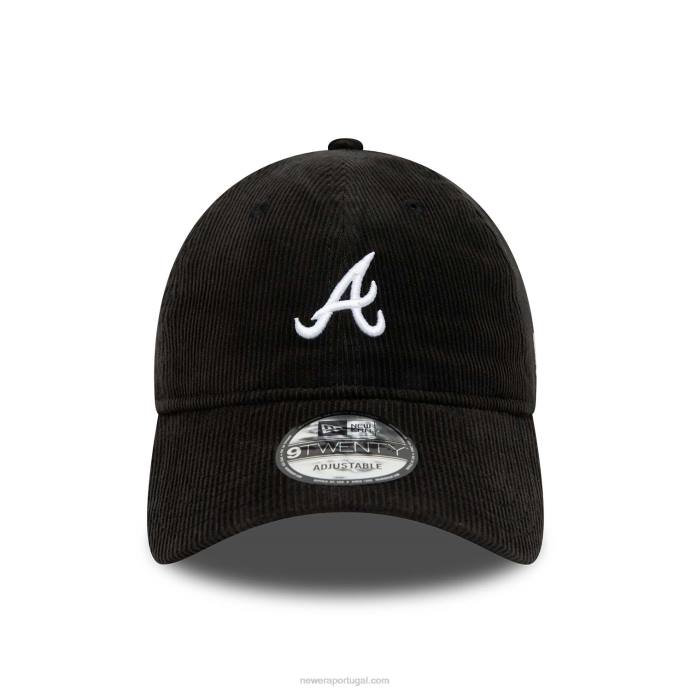 FFTN2260 New Era Boné ajustável Atlanta Braves Mini Logo 9Twenty