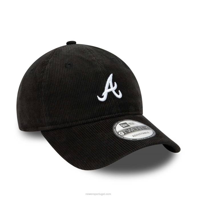 FFTN2260 New Era Boné ajustável Atlanta Braves Mini Logo 9Twenty