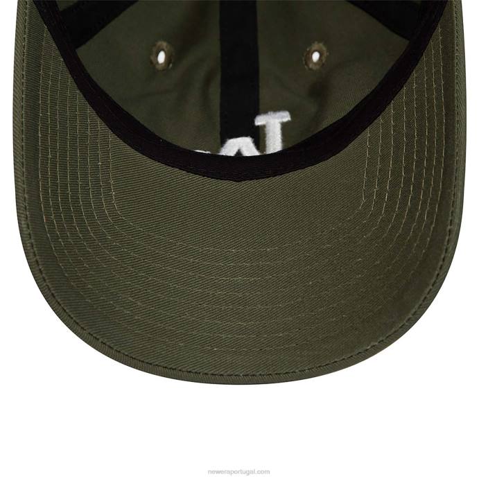FFTN2263 New Era Boné ajustável La Dodgers League Essential Green 9Twenty