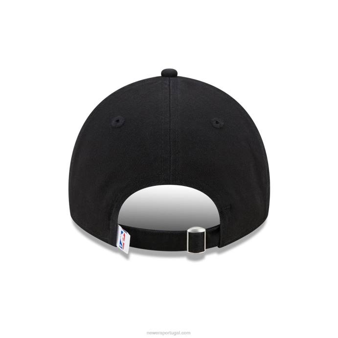 FFTN2270 New Era brooklyn nets boné ajustável nba statement preto 9twenty