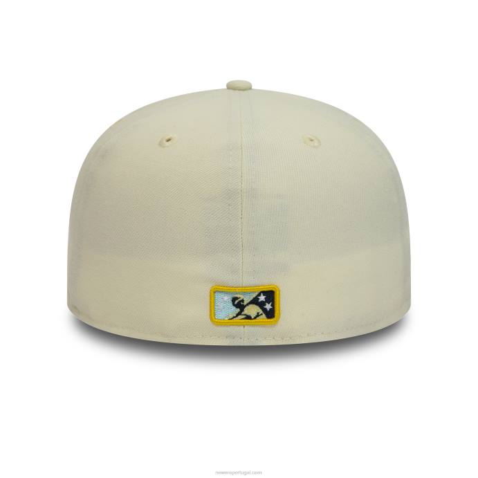 FFTN228 New Era Boné Springfield Cardinals Milb Chrome White 59Fifty