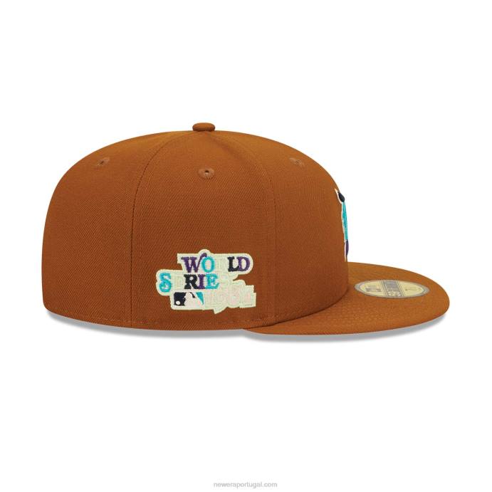 FFTN229 New Era boné detroit tigers vintage floral 59fifty