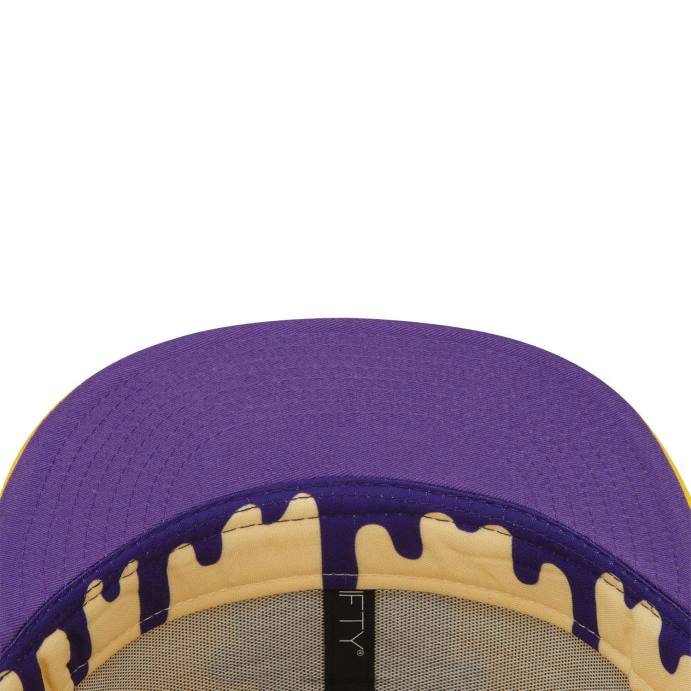 FFTN234 New Era New York Mets Icy Pop Boné Amarelo Brilhante 59Fifty