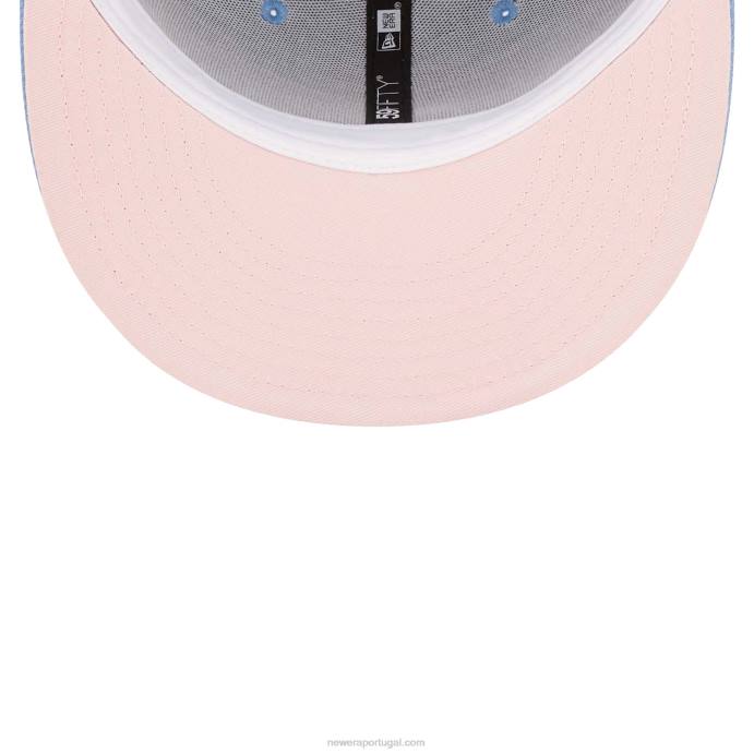 FFTN23 New Era Boné Oakland Athletics Azul Pastel 59Fifty