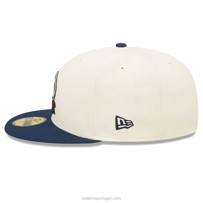 FFTN244 New Era tennessee titans nfl sideline 2022 boné branco 59fifty
