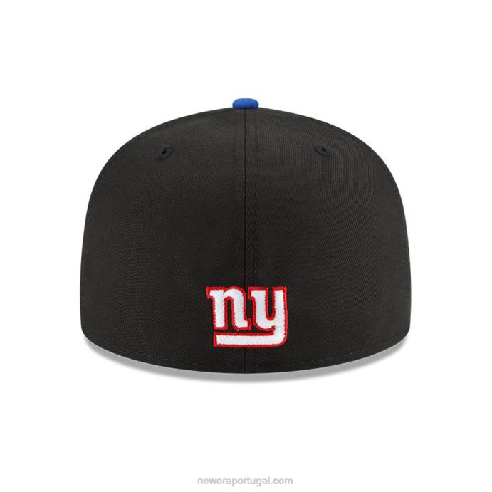 FFTN245 New Era New York Giants nfl draft black 59fifty boné ajustado