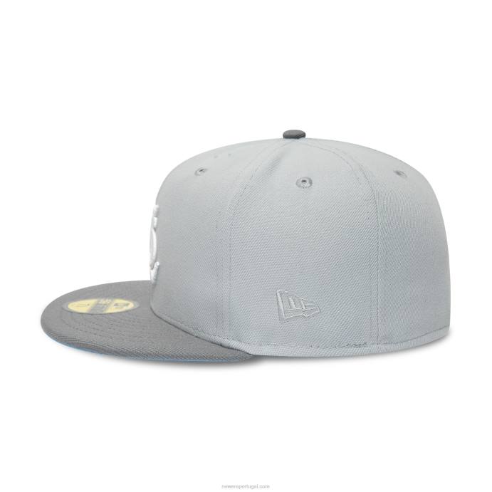 FFTN249 New Era st. boné Louis Cardinals 1942 world series cinza 59fifty
