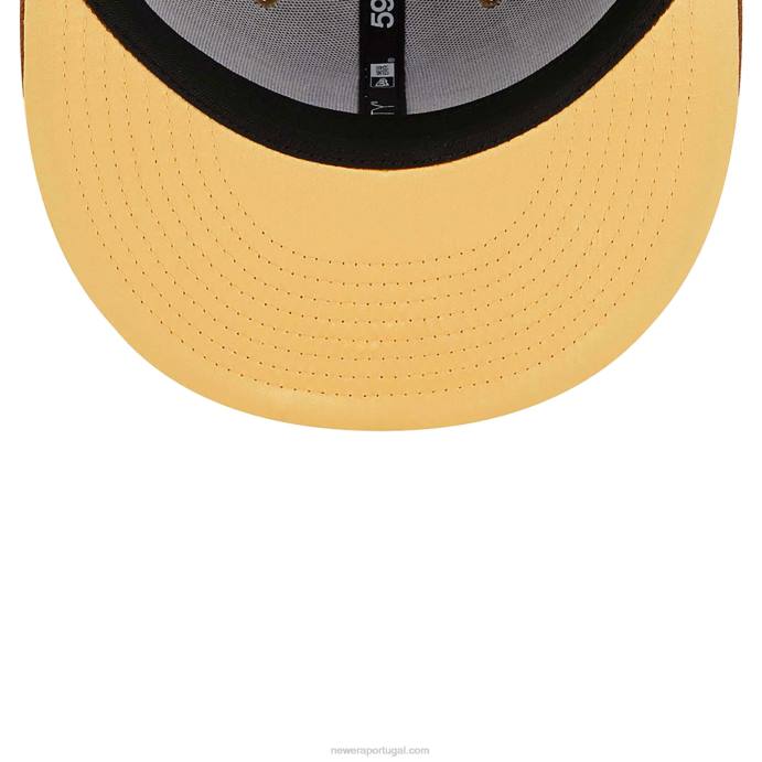 FFTN259 New Era arizona Diamondbacks boné tritone marrom 59fifty ajustado