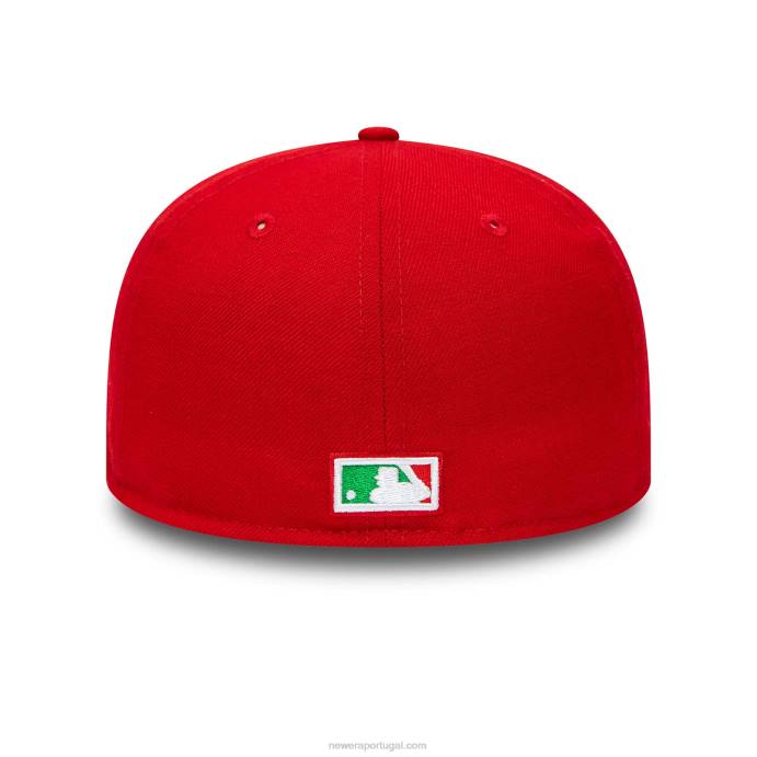 FFTN263 New Era New York Yankees World Series Red Boné 59Fifty