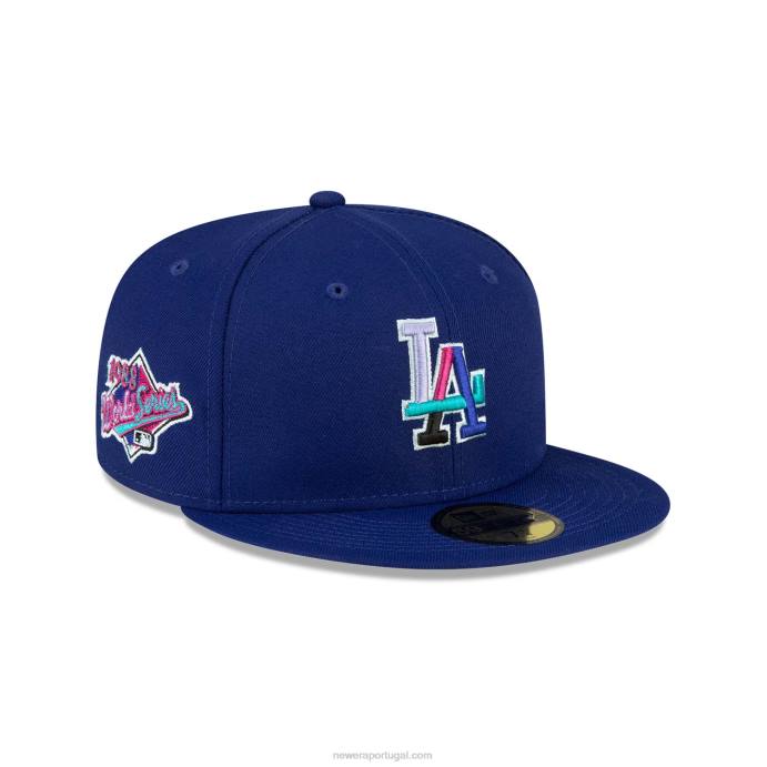 FFTN266 New Era boné la dodgers polarlights azul escuro 59fifty