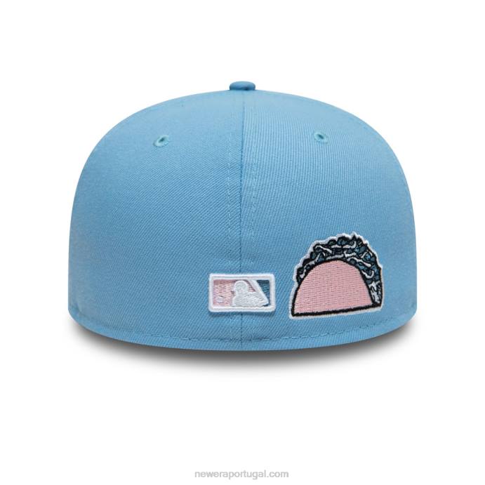 FFTN26 New Era boné la dodgers palm taco blue 59fifty