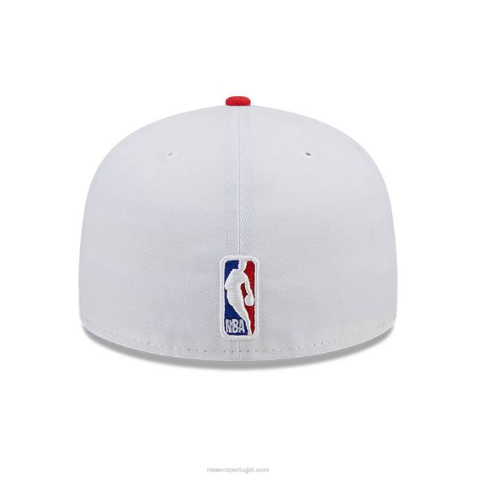 FFTN275 New Era Boné philadelphia 76ers authentics city edition branco 59fifty