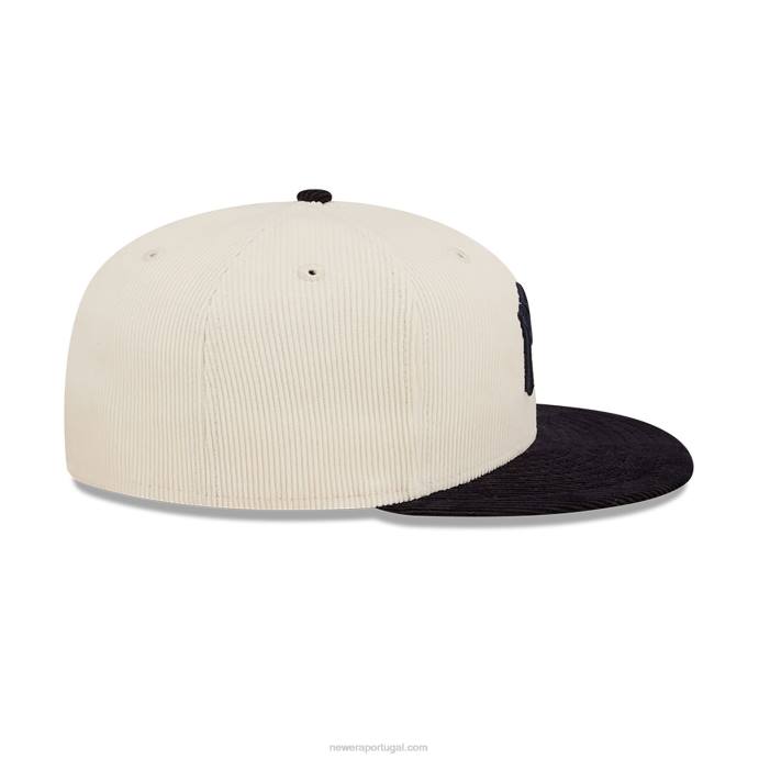 FFTN286 New Era Boné New York Yankees Cooperstown Branco 59Fifty